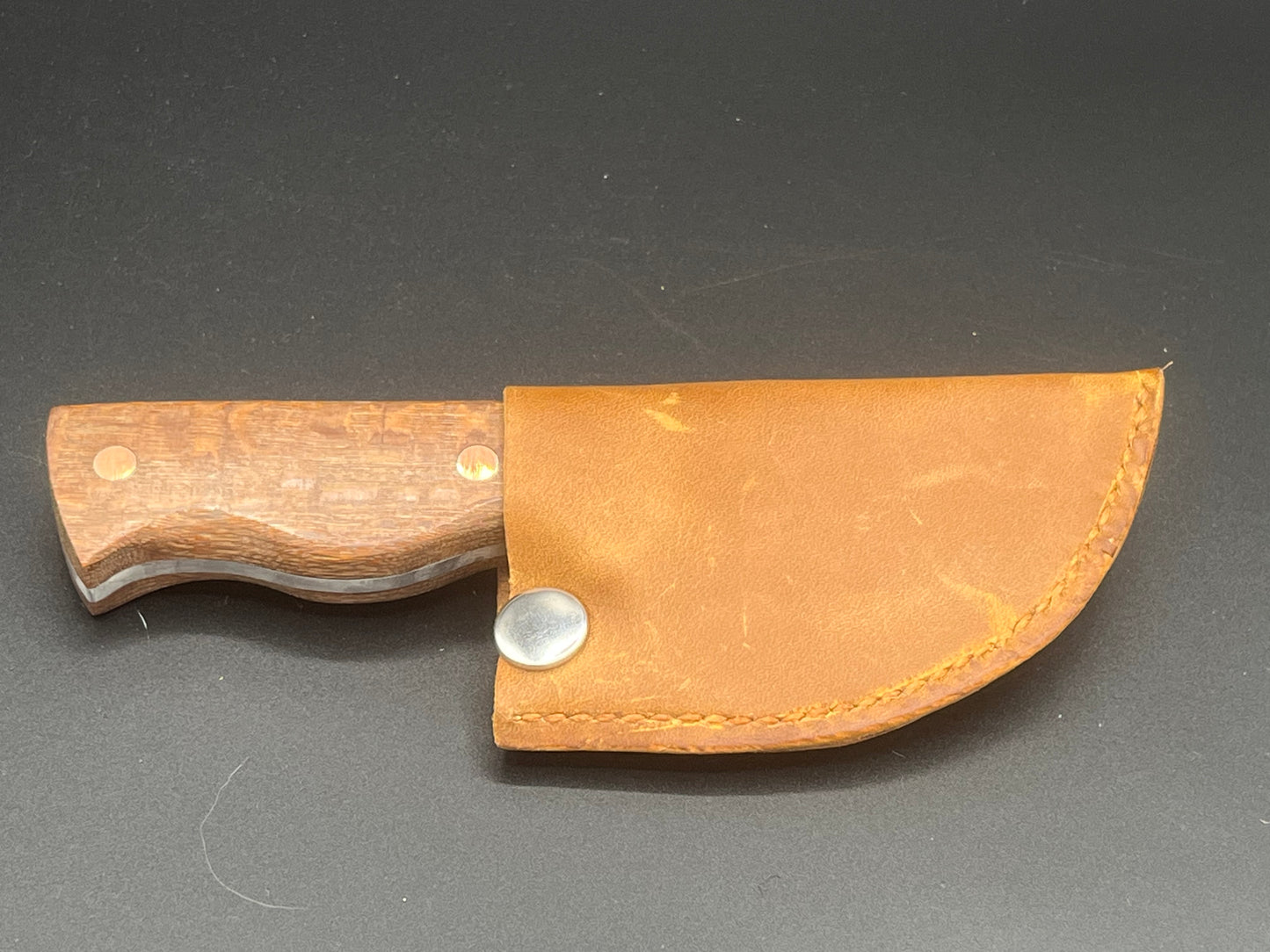 63 Layer Twist Damascus 3" Skinner Rustic Series