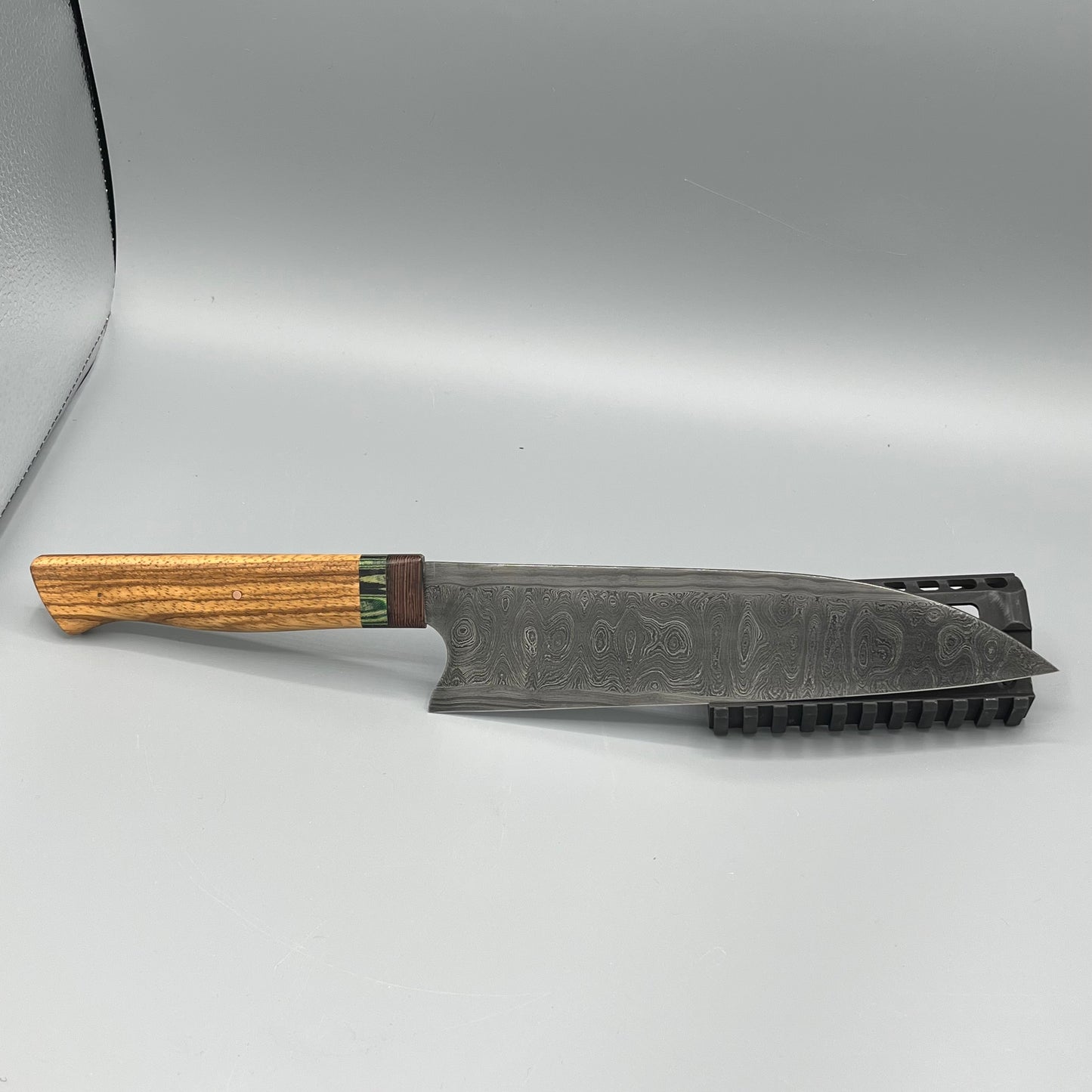 1440 Layer Modified Ladder Pattern Damascus 8.5" Chef